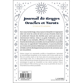 Journal de tirages - Oracles et Tarots - 12 mois et 52 semaines