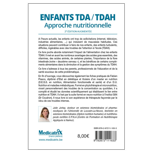 Enfants TDA / TDAH - Approche nutritionnelle