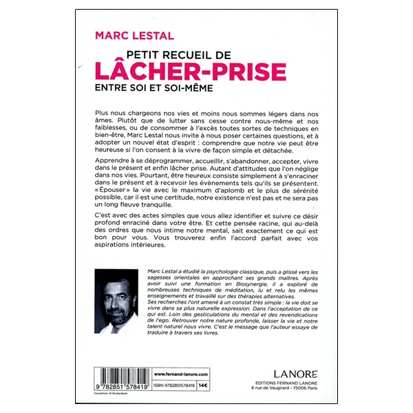 Petit recueil de lâcher-prise entre soi et soi-même