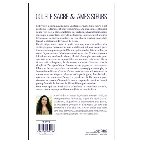 Couple sacré & âmes surs - De l'amour charnel à l'amour inconditionnel