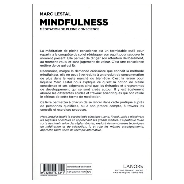 Mindfulness - Méditation de pleine conscience