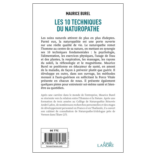 Les 10 techniques du naturopathe - Poche