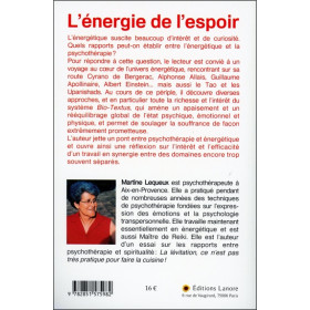 L'énergie de l'espoir - Psychothérapie et énergétique