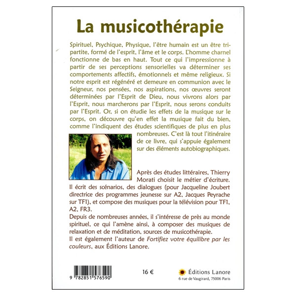 La musicothérapie - Un état d'aptitude au bonheur physique, psychique et social