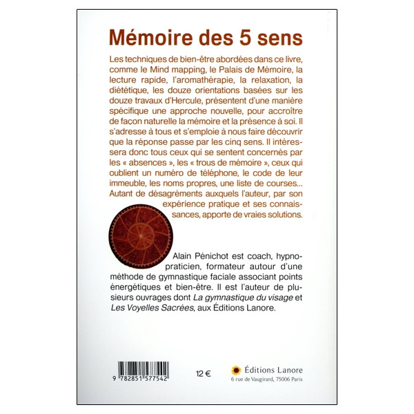 Mémoire des 5 sens - Renforcer la capacité du corps et de l'esprit