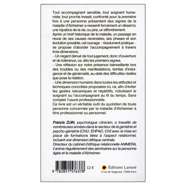 Alzheimer - Comprendre cette maladie pour mieux l'accompagner