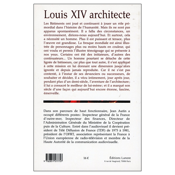 Louis XIV architecte