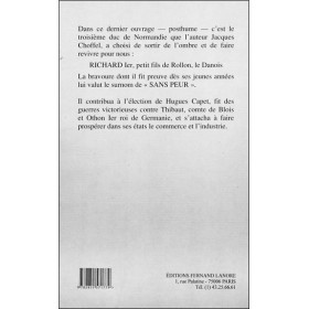 Richard sans peur - Duc de Normandie - 932-996