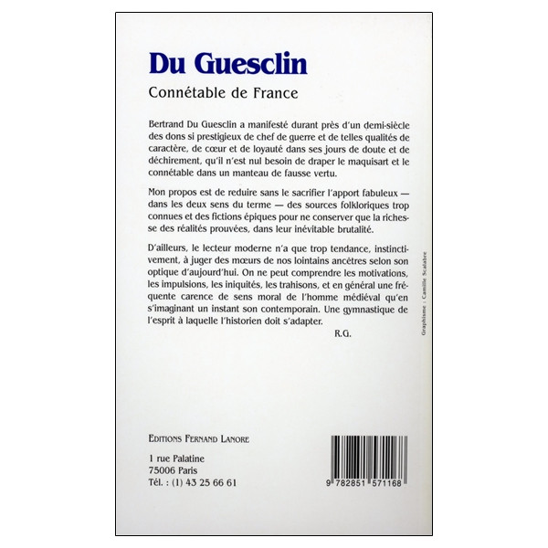 Du Guesclin - Connétable de France