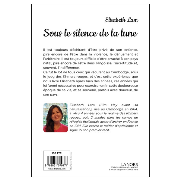 Sous le silence de la lune - Témoignage d'une rescapée des Khmers rouges