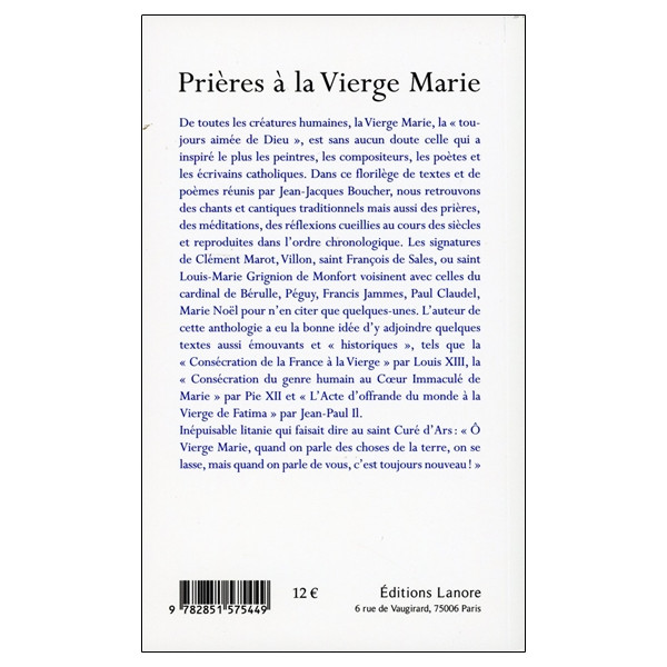 Prières à la Vierge Marie - Pour nous et le monde entier Notre Mère nous t'implorons