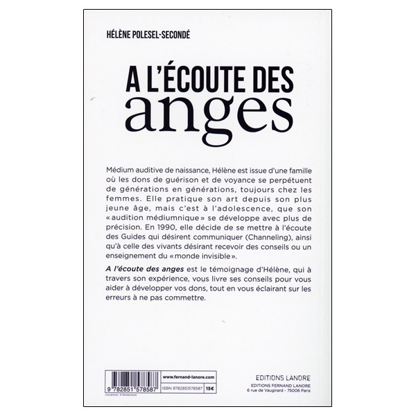 A l'écoute des Anges - Les voix d'une médium