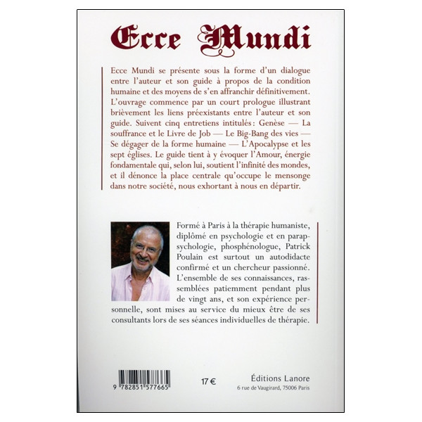 Ecce Mundi vers une ère nouvelle