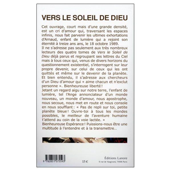 Vers le soleil de Dieu Tome 5 - Ultimes exhortations