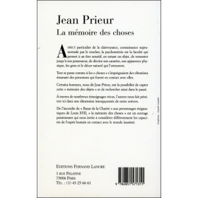 La mémoire des choses