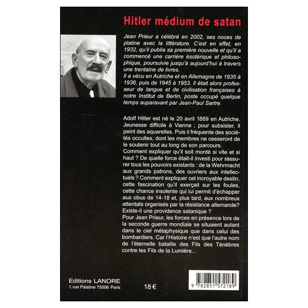 Hitler médium de Satan