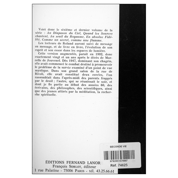 La seconde vie Tome 6