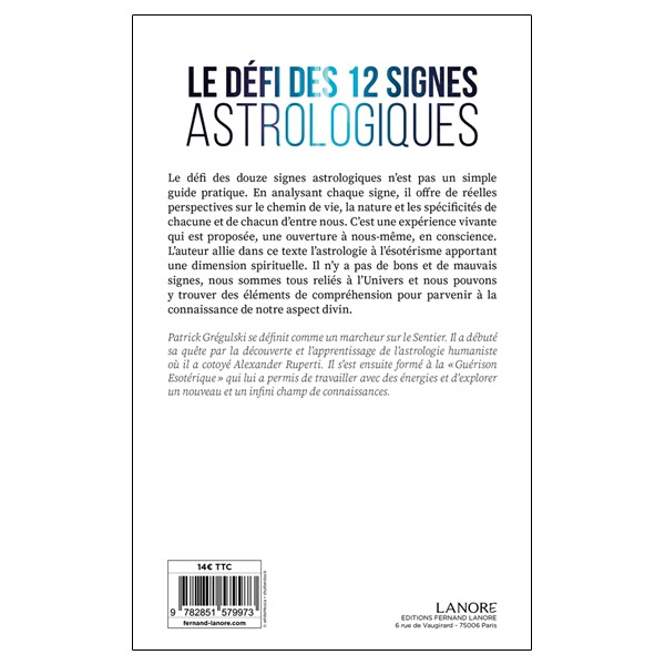 Le défi des 12 signes astrologiques