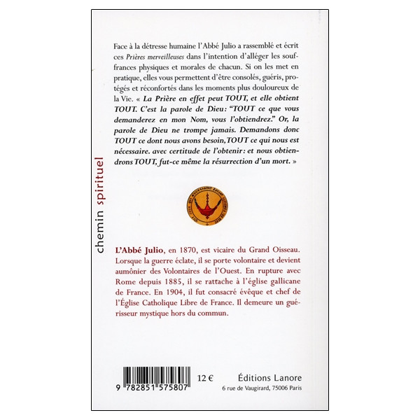 Prières merveilleuses pour invoquer les Bons Esprits et éloigner les Mauvais