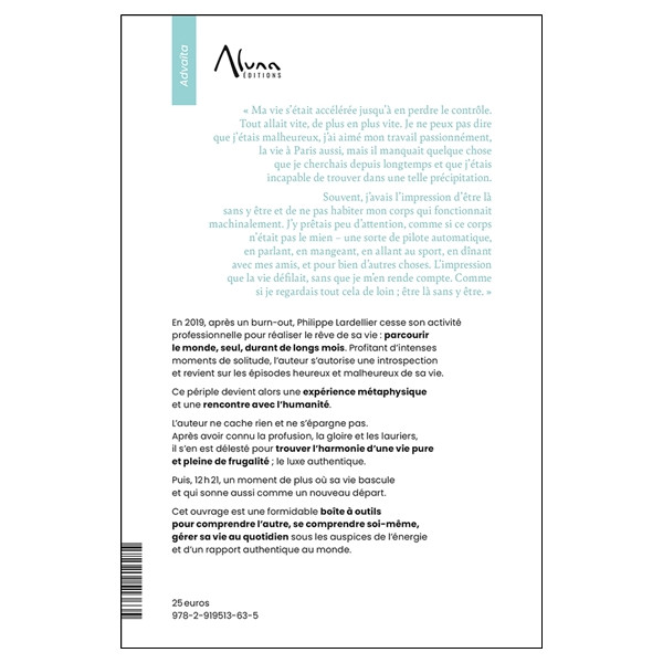 Récit dun tour du monde intérieur - 12 h 21