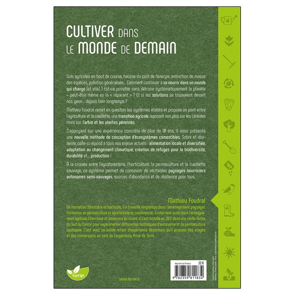 Cultiver dans le monde de demain - Manifeste pour une agriculture de cueillette