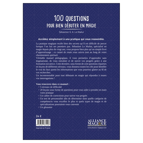 100 questions pour bien débuter en magie