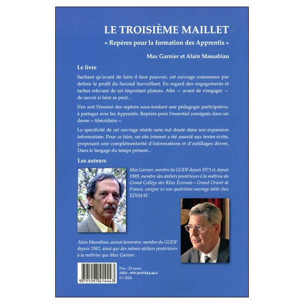 Le troisième Maillet - Repères pour la formation des Apprentis