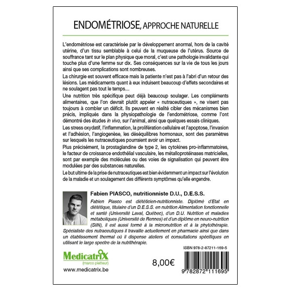 Endométriose - Approche naturelle - De l'usage de la nutraceutique pour cibler les mécanismes cellulaires de l'endométriose