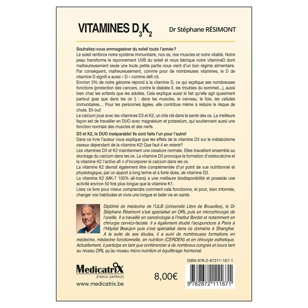 D3 K2 - Vitamines essentielles au quotidien pour tous - Annexe : Associez les minéraux alcalins !