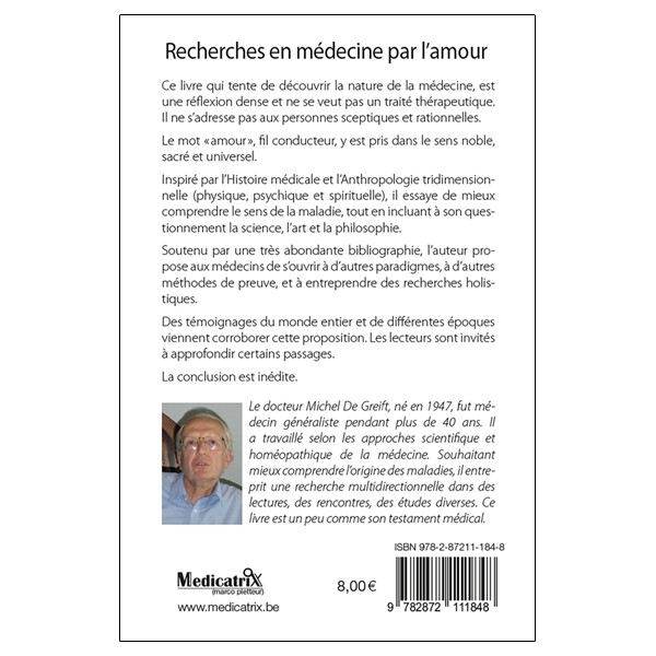 Recherches en médecine par l'amour