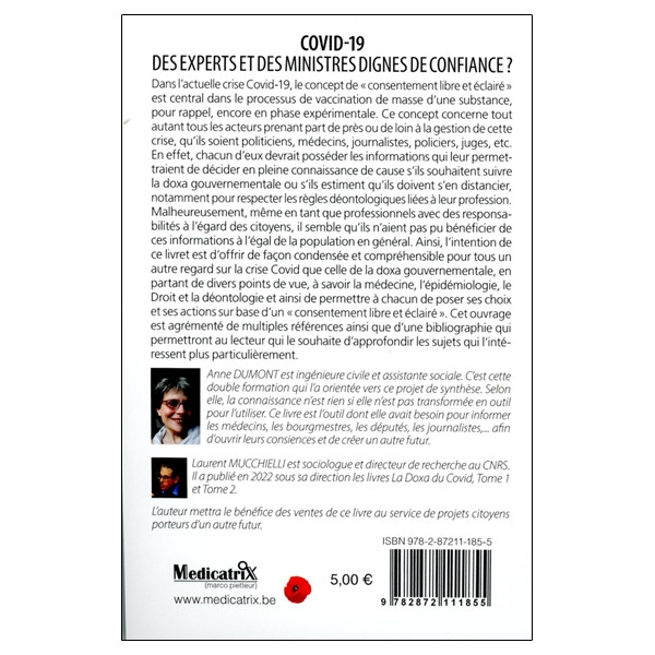 Covid-19 - Des experts et des ministres dignes de confiance ?