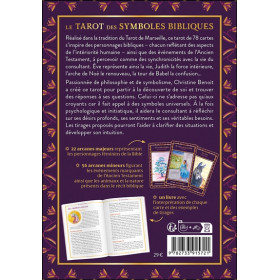 Le Tarot des symboles bibliques - Le livre & 78 lames - Coffret