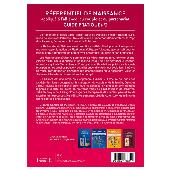 Référentiel de naissance appliqué à l'alliance, au couple et au partenariat - Guide pratique n°2