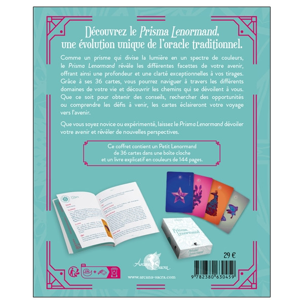 Prisma Lenormand - Le Petit Lenormand entre tradition et modernité - Coffret