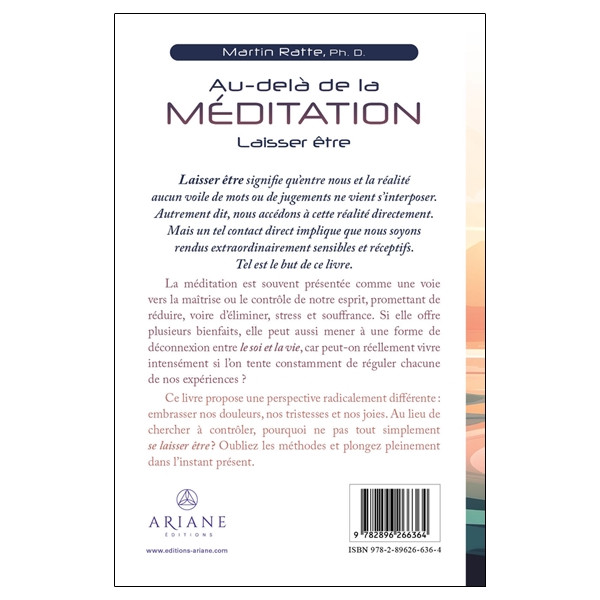 Au-delà de la Méditation - Laisser être