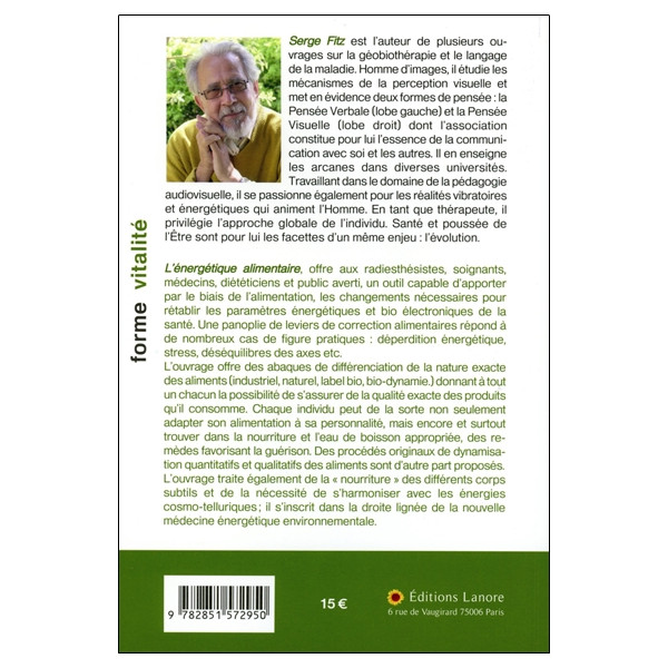 Energétique alimentaire - Faire de notre alimentation une alliée de la santé