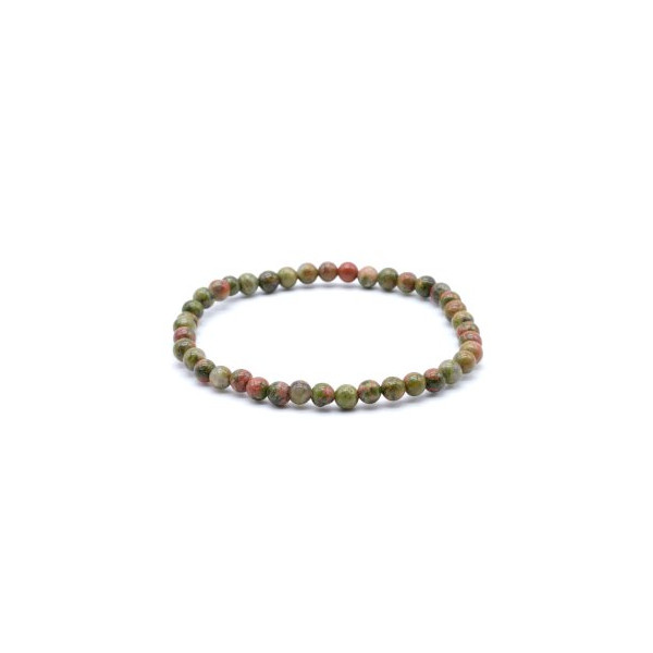 Unakite Afrique du Sud perles 4mm Bracelet