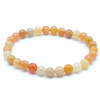 AVENTURINE ORANGE BRACELET BOULE 6MM