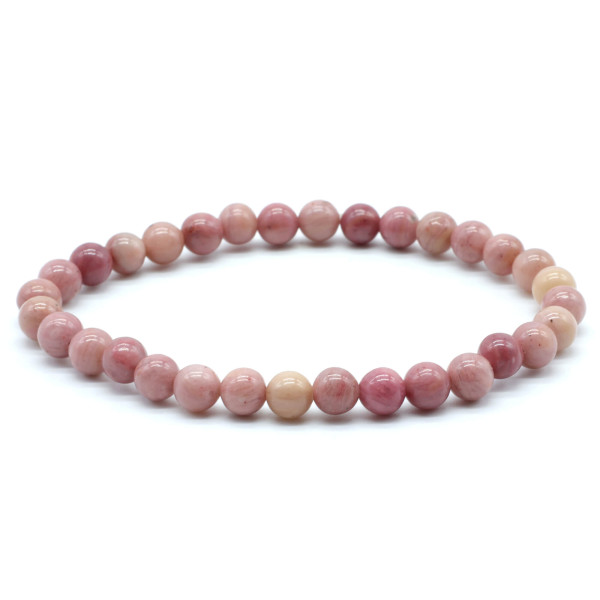 RHODONITE BRACELET BOULE 6MM