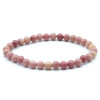RHODONITE BRACELET BOULE 6MM
