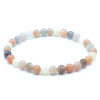 PIERRE DE LUNE MIX BRACELET BOULE 6MM
