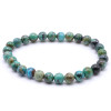 CHRYSOCOLLE SHATTUCKITE AA BRACELET BOULE 06MM CHRYSOCOLLE SHATTUCKITE AA