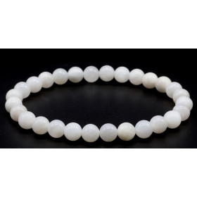 PIERRE DE LUNE BLANCHGE AA BRACELET BOULE 06MM