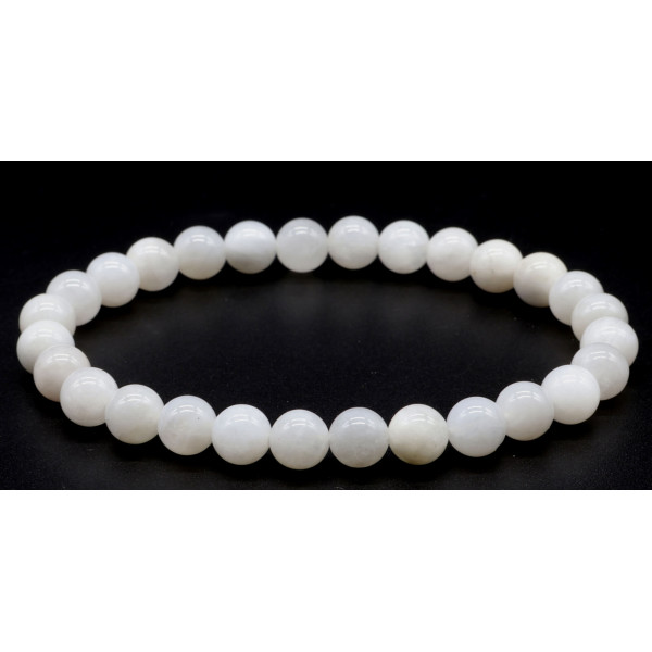 PIERRE DE LUNE BLANCHGE AA BRACELET BOULE 06MM