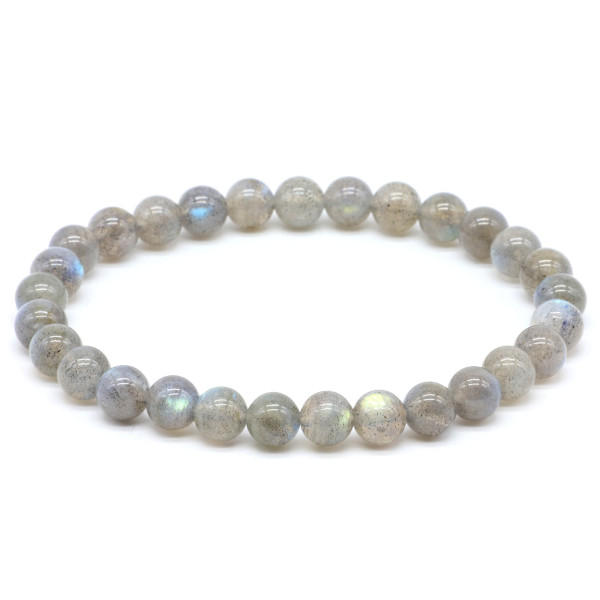 labradorite ABracelet boule 06mm