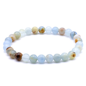 Calcite Bleue AAA Mexique perles 5-6mm Bracelet
