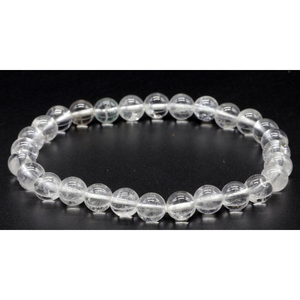 CRISTAL DE ROCHE BRACELET BOULE 6MM