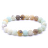 AMAZONITE MULTI BRACELET BOULE 8MM