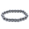 HEMATITE BRACELET BOULE 8MM