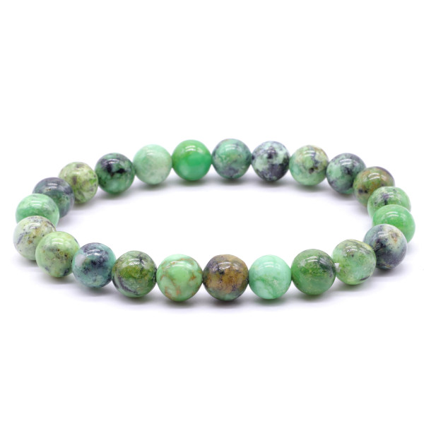 VARISCITE BRACELET BOULE 8MM